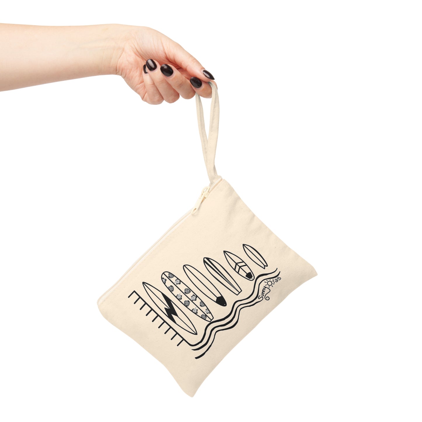 “The Lineup” Accessory Zipper Pouch