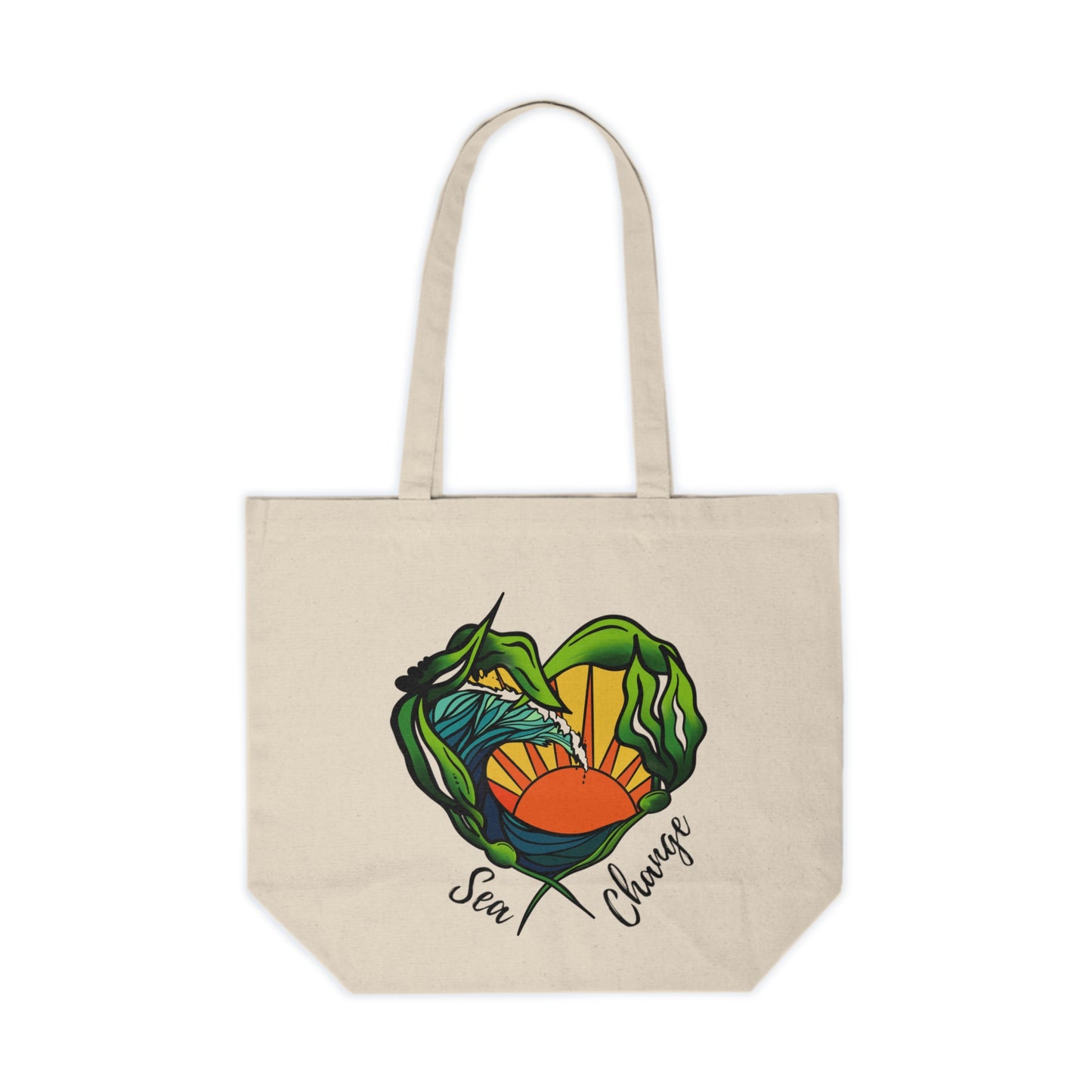 Sea Change Canvas Shopping Tote