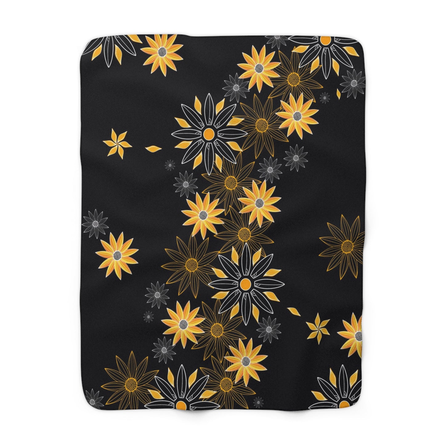 Sunburst Sherpa Fleece Blanket