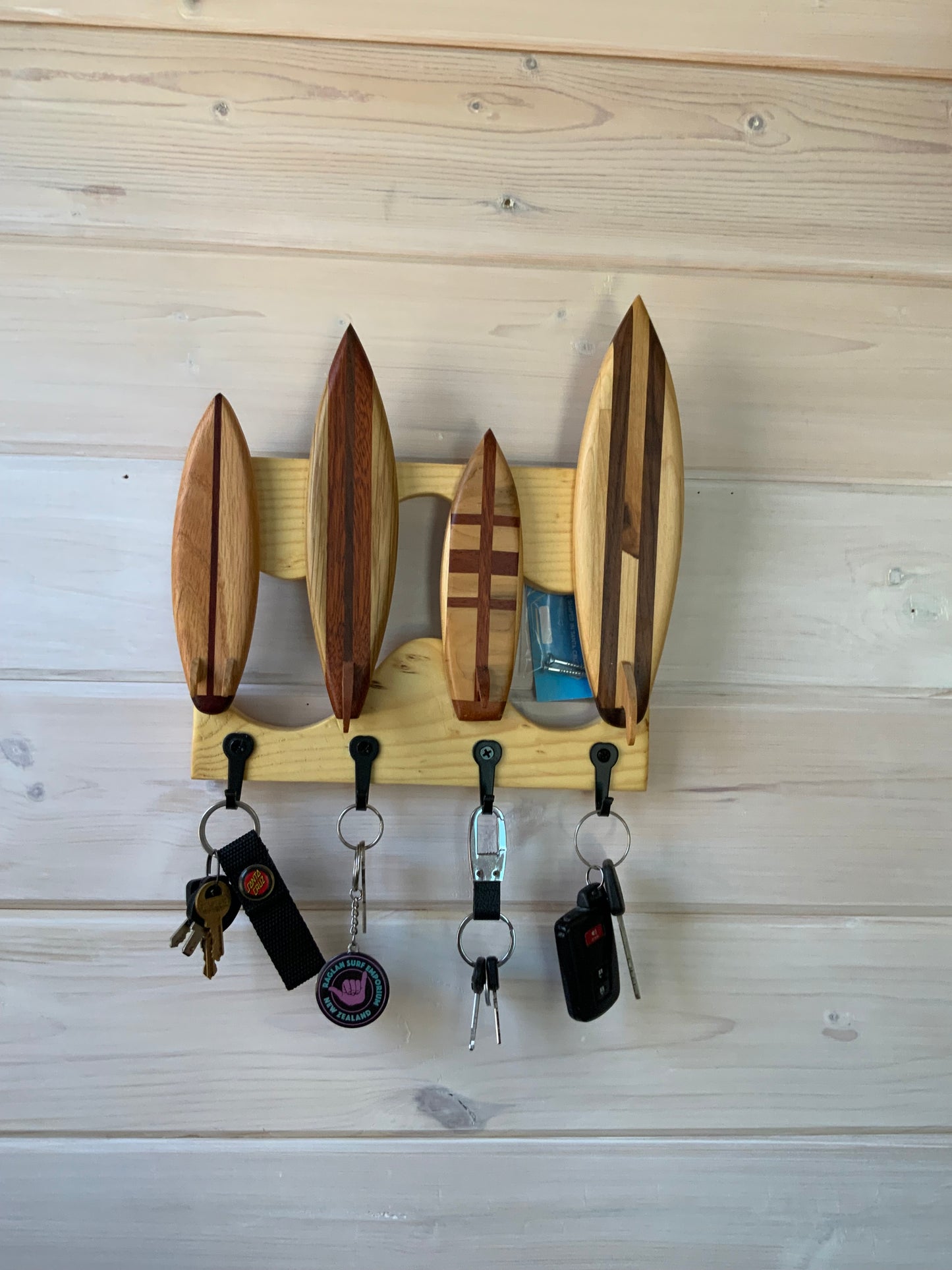 Mini Surfboard Key Holder