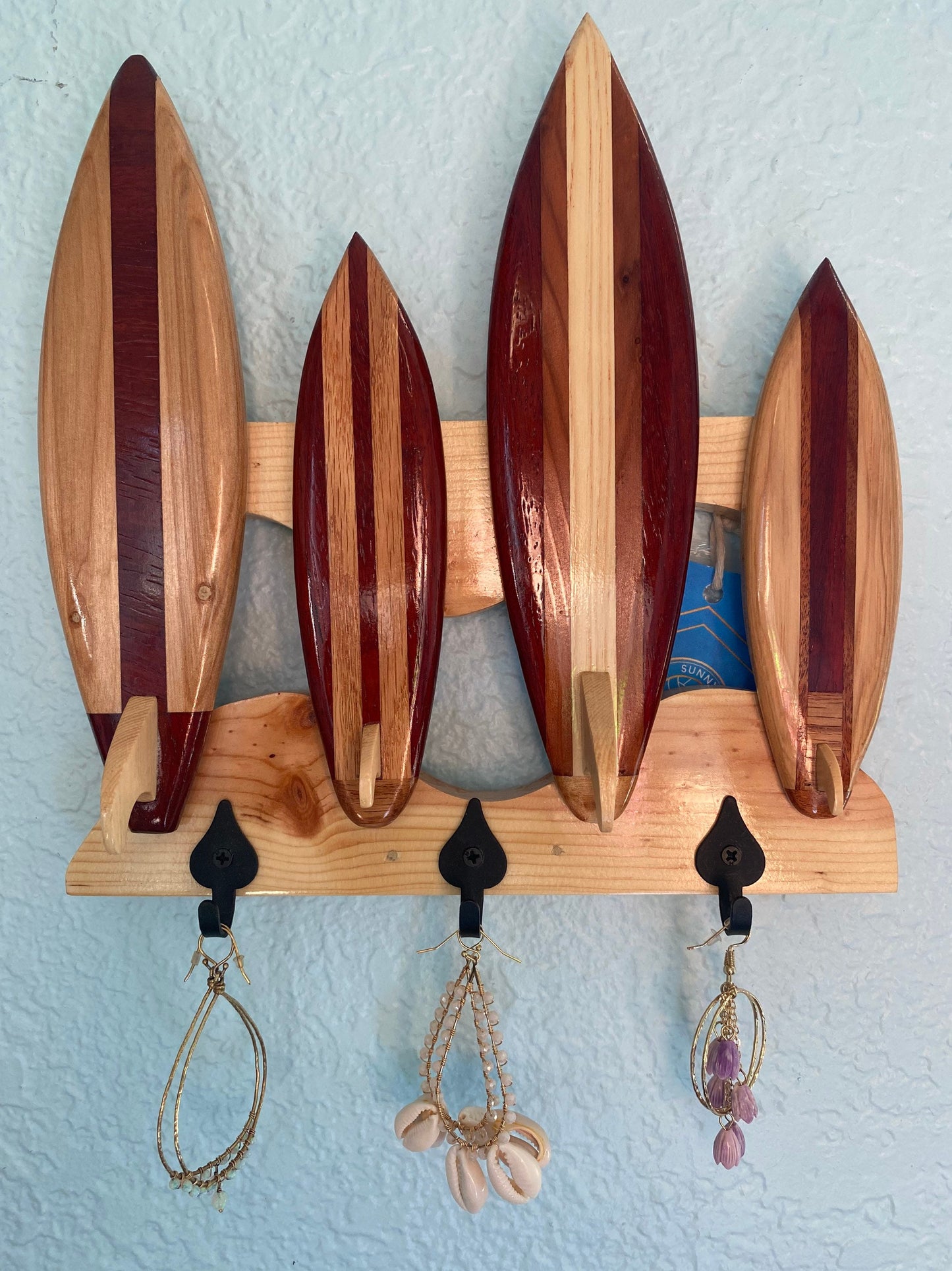 Mini Surfboard Key Holder