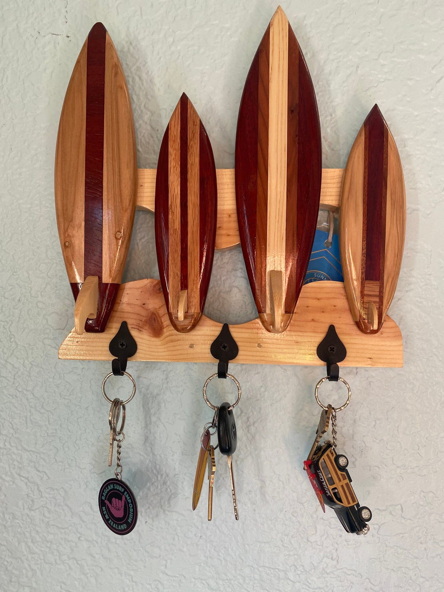 Mini Surfboard Key Holder