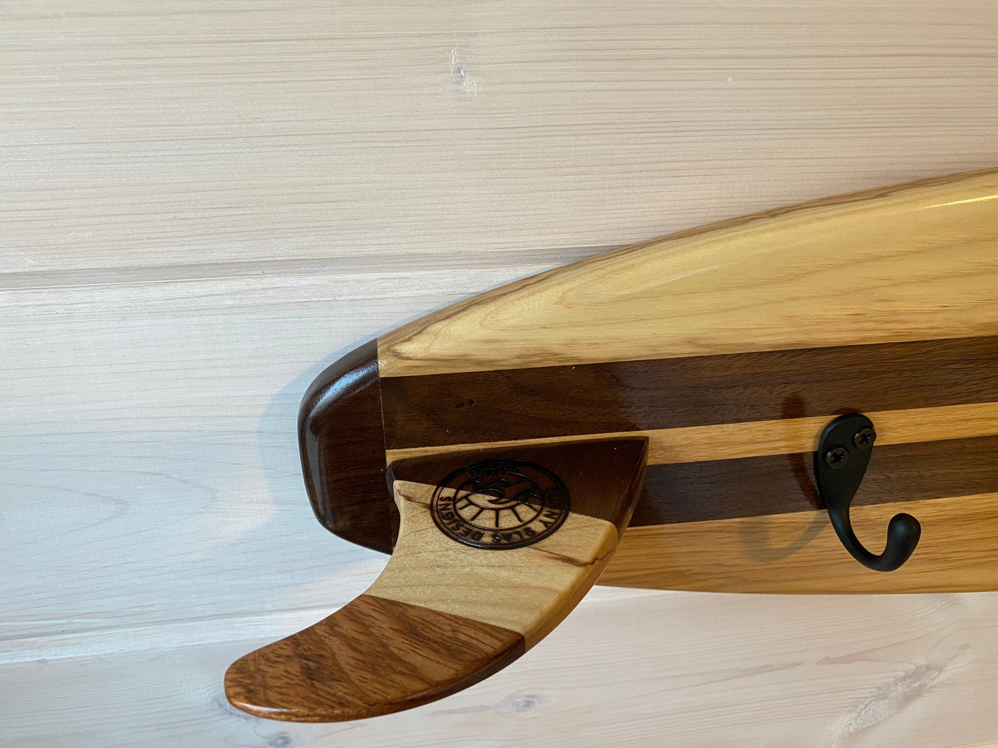 Hardwood Surfboard Accessory Holder