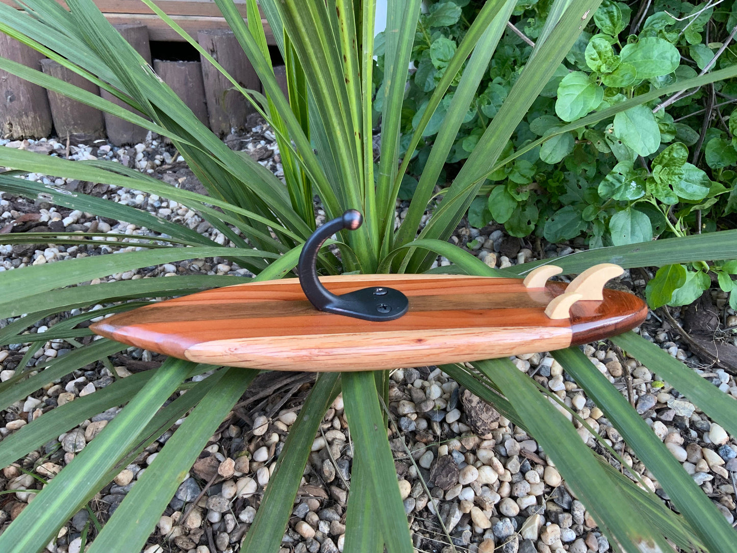 Hardwood Mini Surfboard Hook