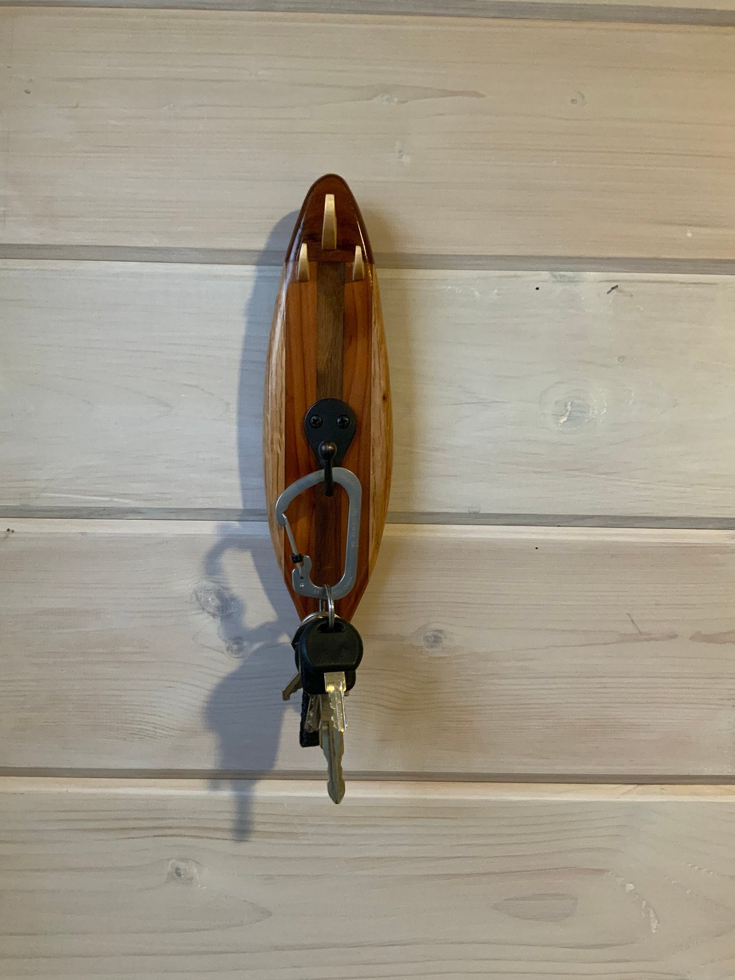 Hardwood Mini Surfboard Hook