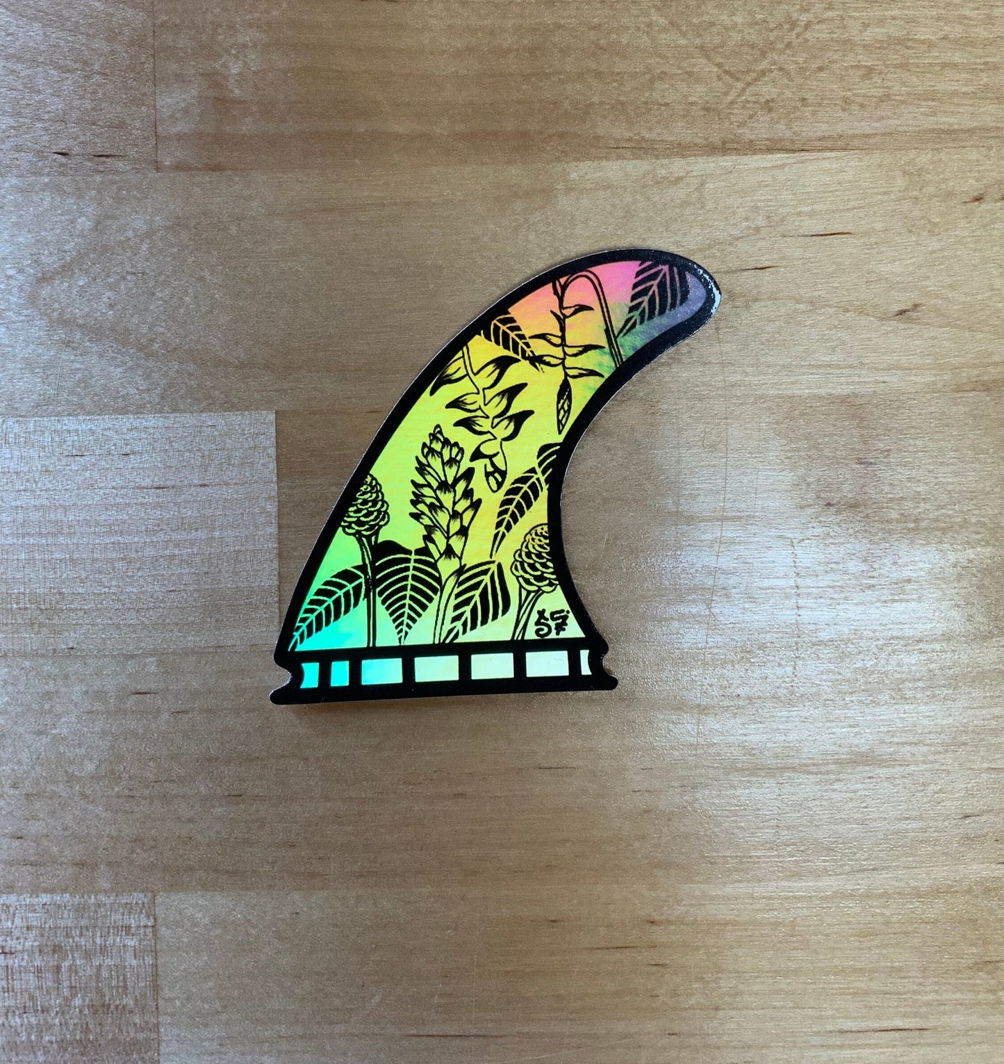 Holographic Fin Sticker