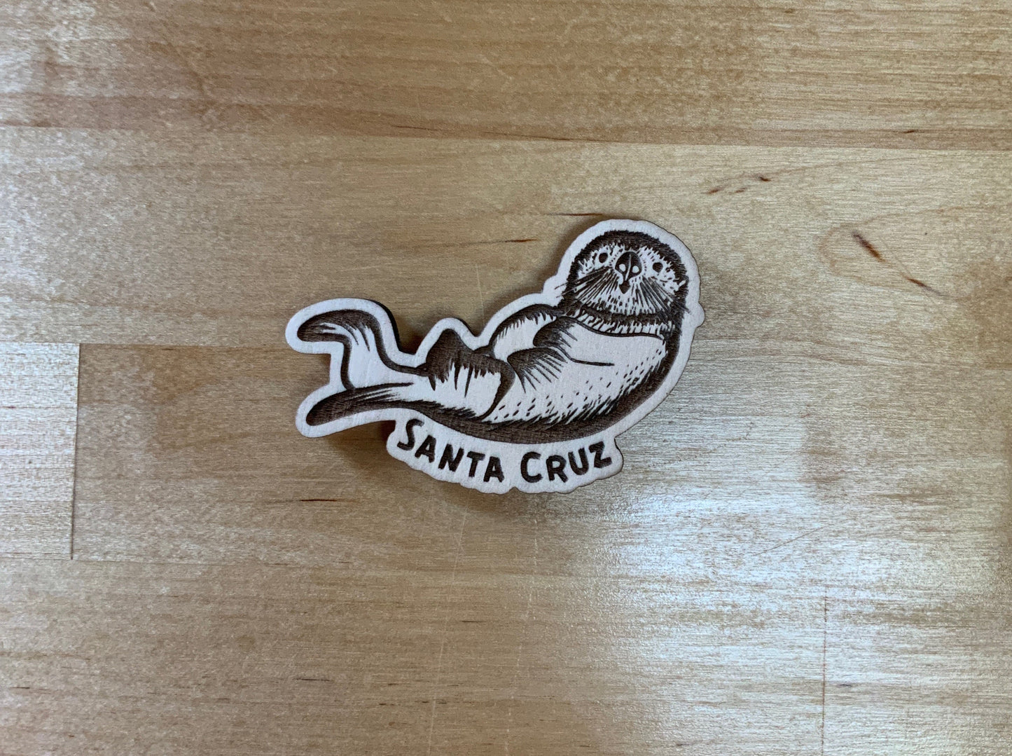 Sea Otter “Santa Cruz” Magnet