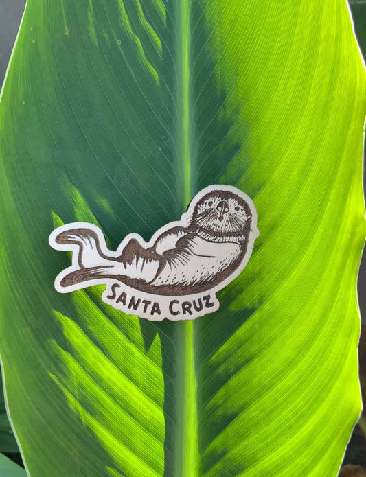 Sea Otter “Santa Cruz” Magnet